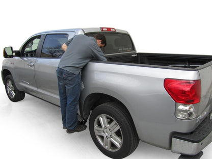 AMP Research 75405-01A Bedstep®2 Flp Dwn Side Bmpr Stp 07-21 Toyota Tundra, Crewmax