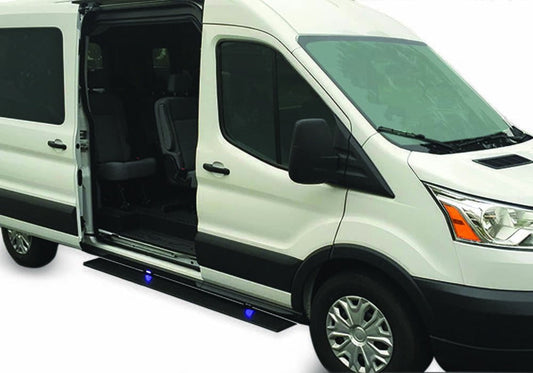 AMP Research 76264-01A PowerStep Electric Running Boards Plug N Play System for 2019-2021 Mercedes-Benz Sprinter