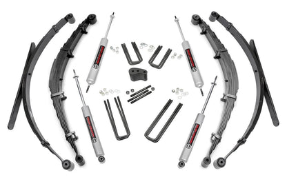 Rough Country 505.20 4 Inch Lift Kit | Rear Springs | Ford F-250 4WD (1977-1979)
