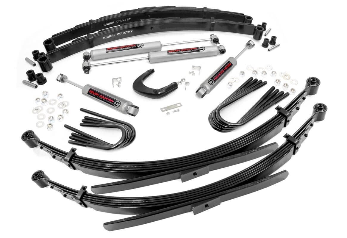 Rough Country 21030 6 Inch Lift Kit | 52 Inch RR Springs | Chevy/GMC 3/4-Ton Suburban/C25/K25 Truck (77-87)