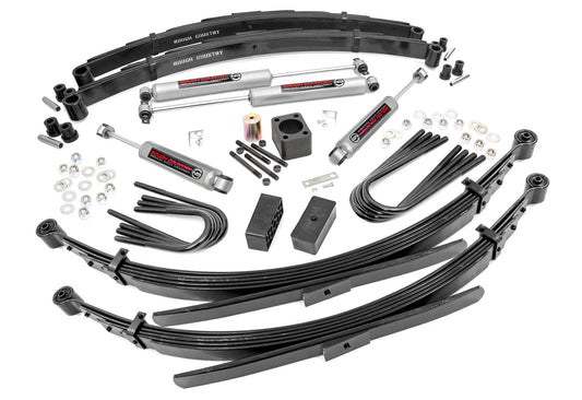 Rough Country 249.20 6 Inch Lift Kit | Rear Springs | Chevy/GMC C30/K30 C35/K35 Truck 4WD (77-87)