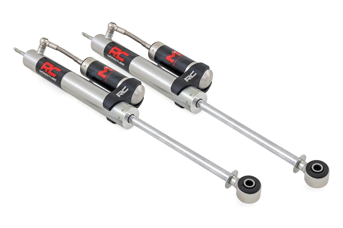 Rough Country 770826RES_A M1R Monotube Front Shocks | 0.5-2.5" | Jeep Wrangler JK/Wrangler Unlimited (07-18)