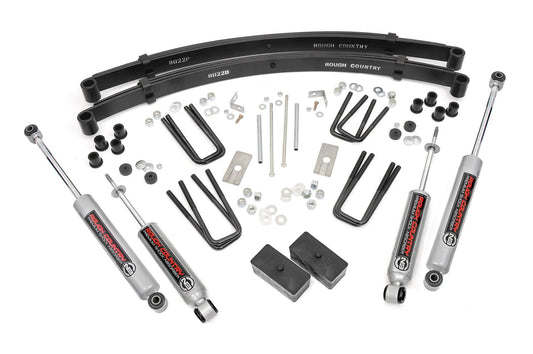 Rough Country 700N3 3 Inch Lift Kit | Toyota Truck 4WD (1979-1983)