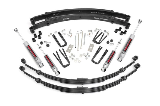 Rough Country 71030 3 Inch Lift Kit | RR Springs | Toyota Truck 4WD (1979-1983)