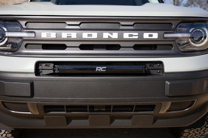 Rough Country 70720BL 20 Inch Black Series LED Light Bar | Single Row