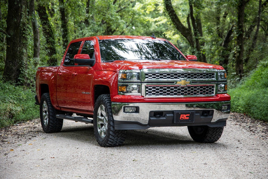 Rough Country 501063 N3 Leveling Struts | 2 Inch | Loaded Strut | Chevy/GMC 1500 (14-18 & Classic)