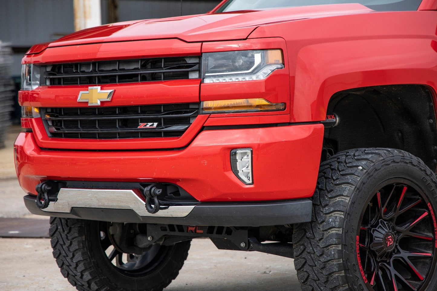 Rough Country RS170 Tow Hook Brackets | D-Ring Combo | Chevy Silverado 1500 2WD/4WD (2014-2018 & Classic)