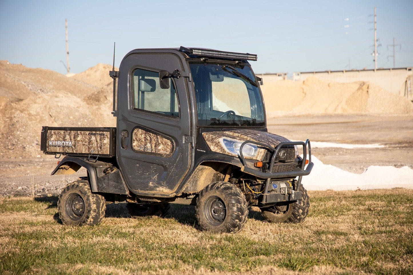 Rough Country 98005 LED Black Dual Row DRL Light Bar Kit | 50 Inch | Kubota RTV-X1120