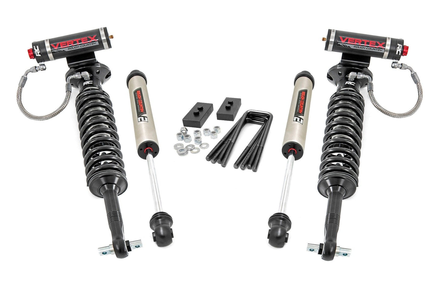 Rough Country 58657 2 Inch Lift Kit | Vertex/V2 | Ford F-150 4WD (2021-2025)