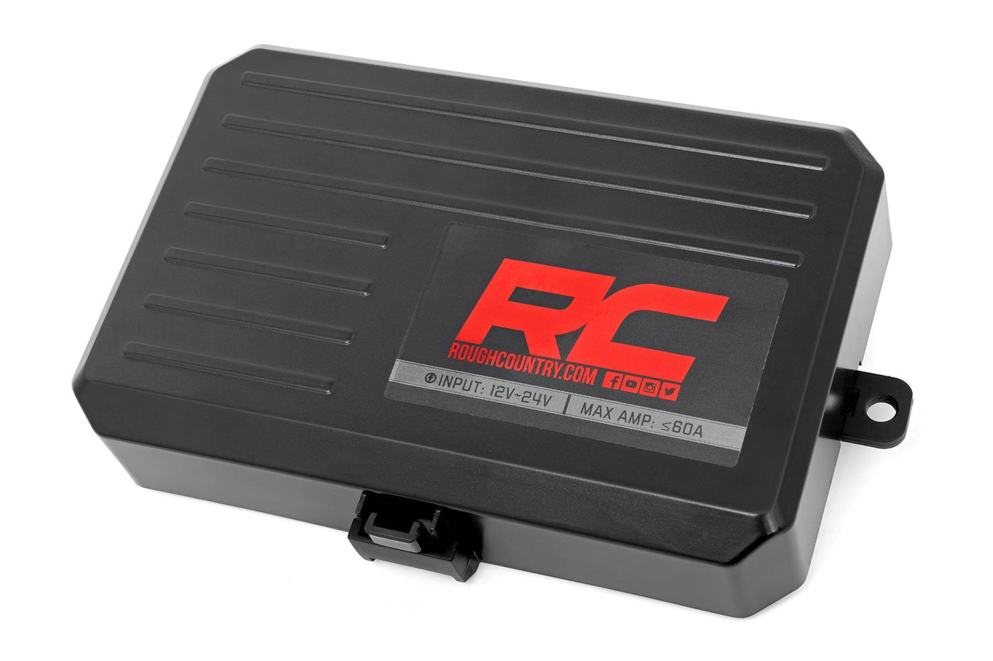 Rough Country 70975 8 Gang Switch Panel | Bluetooth | RGB Backlit Buttons | Multifunction Modes