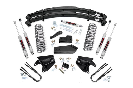 Rough Country 520B30 4 Inch Lift Kit | Rear Springs | Ford Bronco 4WD (1980-1996)