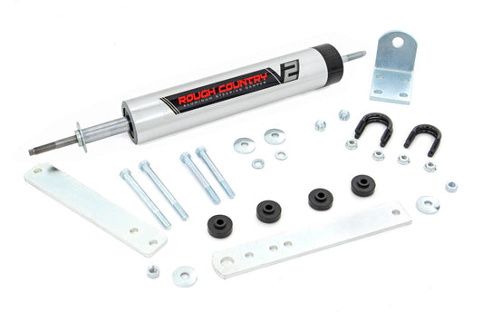 Rough Country 8734270 V2 Steering Stabilizer | Ford Bronco/F-150/F-250  (1980-1998)