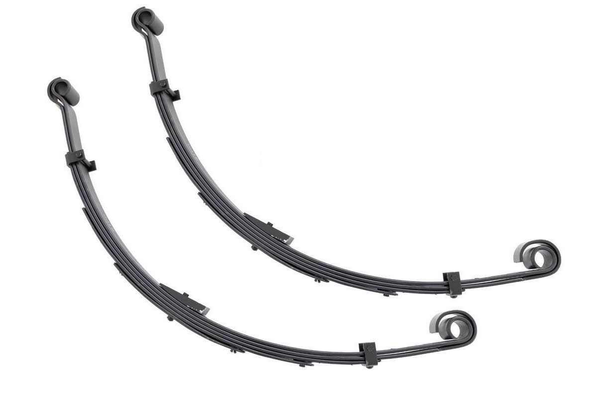Rough Country 8016Kit Rear Leaf Springs | 6" Lift | Pair | Jeep Wrangler YJ 4WD (1987-1995)