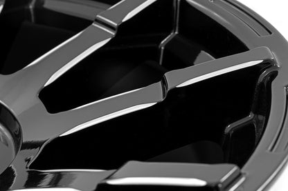 Rough Country 83200910 Rough Country 83 Series Wheel | One-Piece | Gloss Black | 20x9 | 8x6.5 | -12mm