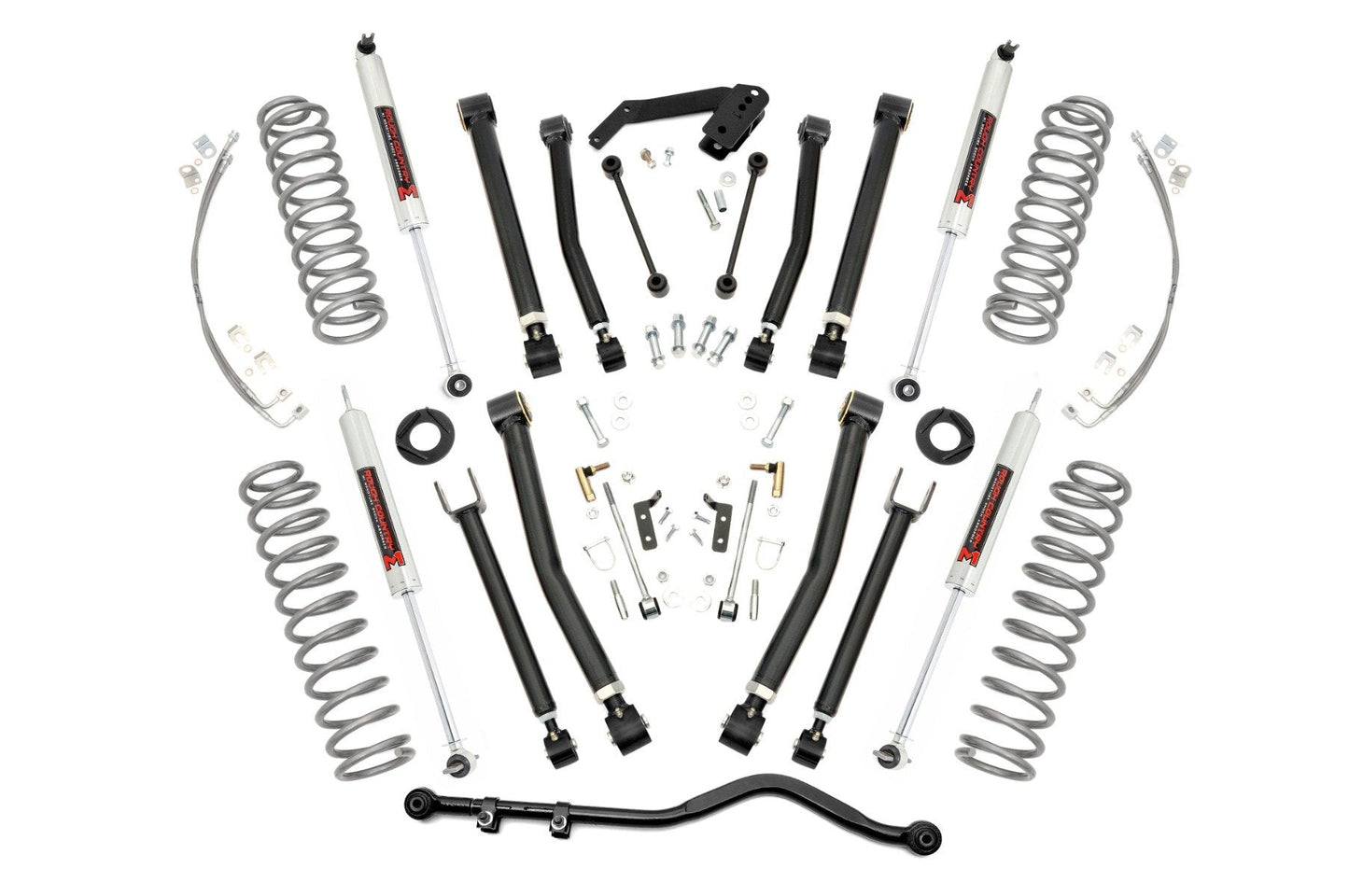 Rough Country 67340 4 Inch Lift Kit | X-Series | M1 | Jeep Wrangler JK 4WD (2007-2018)