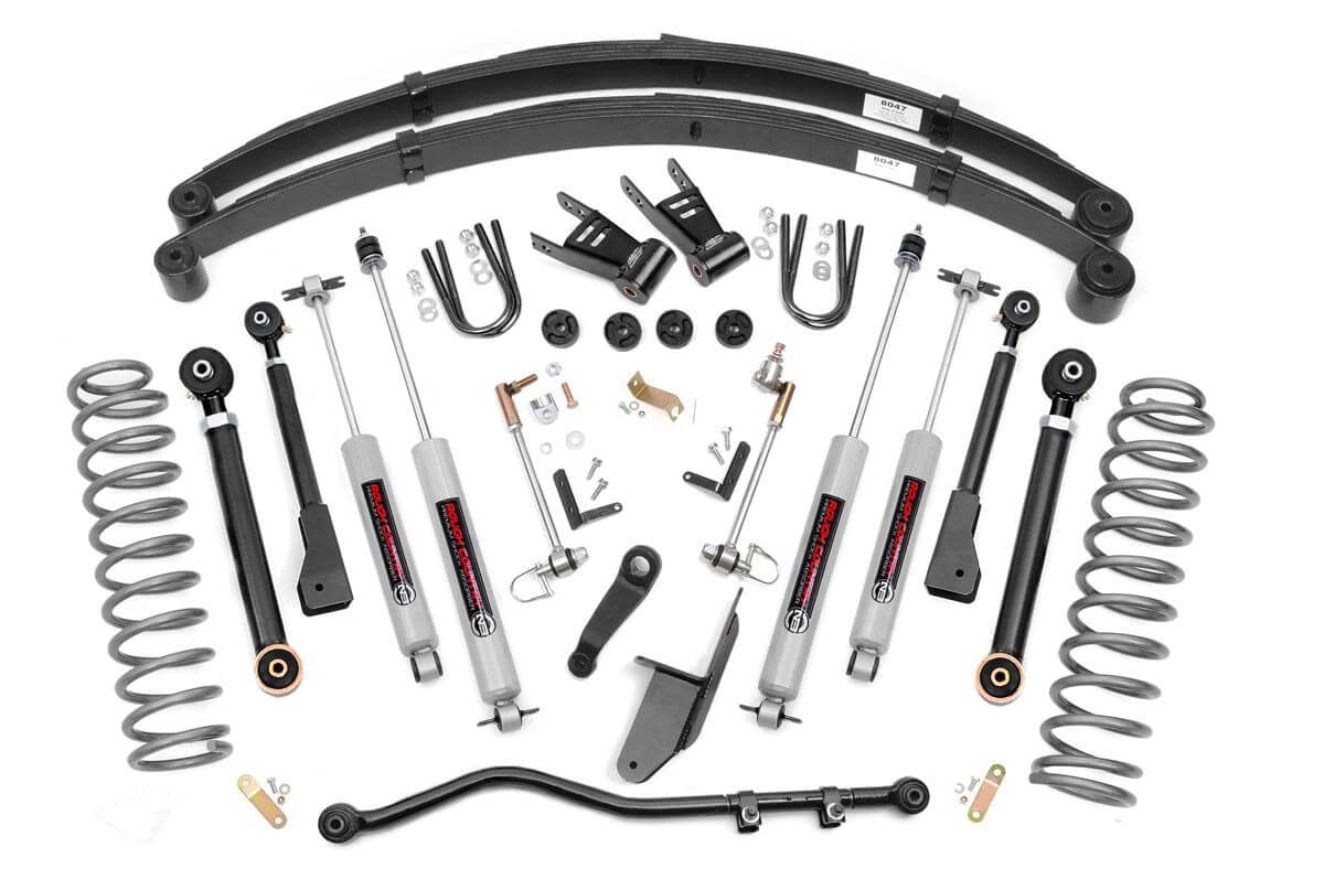 Rough Country 69620 6.5 Inch Lift Kit | X-Series | Jeep Cherokee XJ 2WD/4WD (1984-2001)