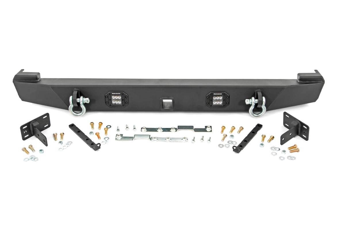 Rough Country 110504 Rear Bumper | Jeep Cherokee XJ 2WD/4WD (1984-2001)