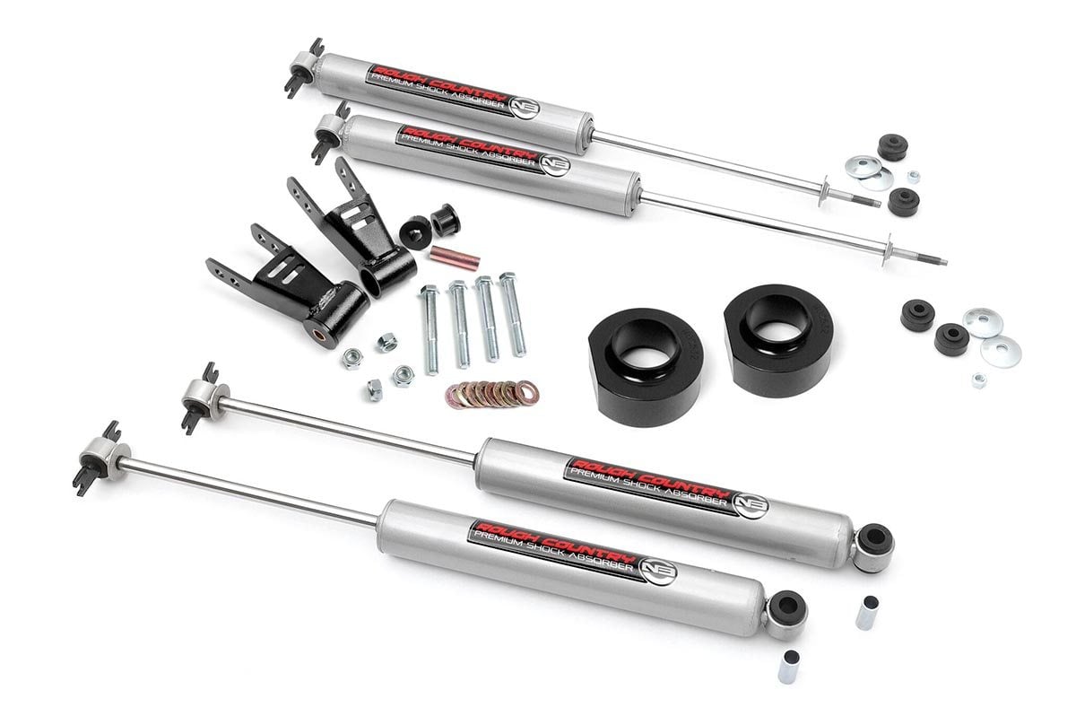 Rough Country 68030 1.5 Inch Lift Kit | Jeep Cherokee XJ 2WD/4WD (1984-2001)
