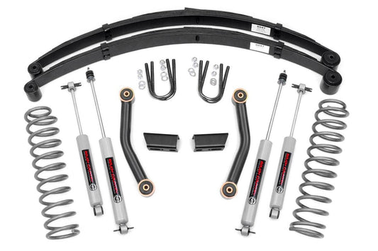 Rough Country 630XN2 3 Inch Lift Kit | Series II | RR Springs | Jeep Cherokee XJ 2WD/4WD (84-01)