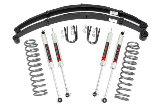 Rough Country 63040 3 Inch Lift Kit | RR Springs | M1 | Jeep Cherokee XJ 2WD/4WD (1984-2001)