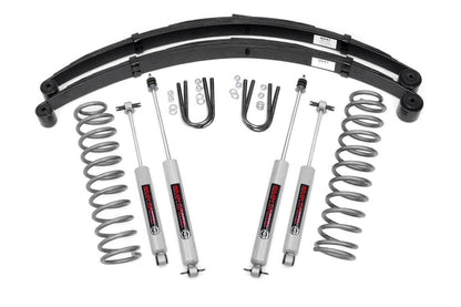 Rough Country 630N2 3 Inch Lift Kit | RR Springs | Jeep Cherokee XJ 2WD/4WD (1984-2001)
