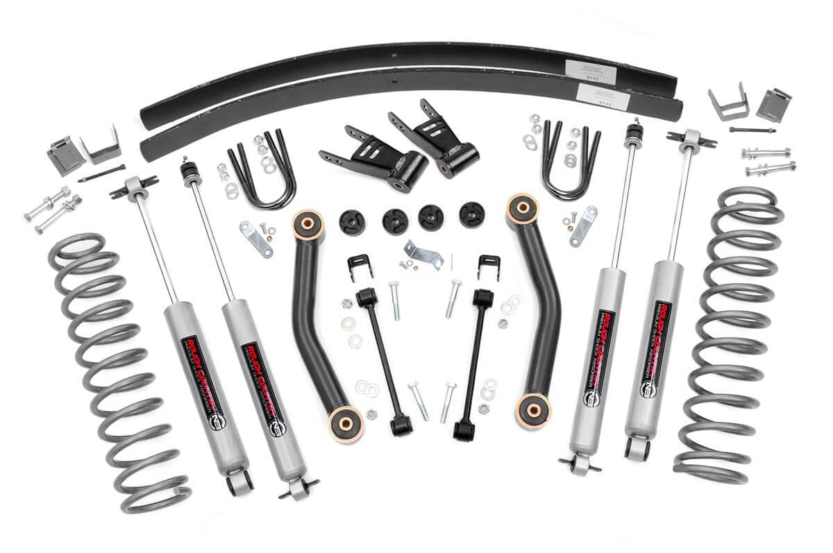 Rough Country 623N2 4.5 Inch Lift Kit | Rear AAL | Jeep Cherokee XJ 2WD/4WD (1984-2001)