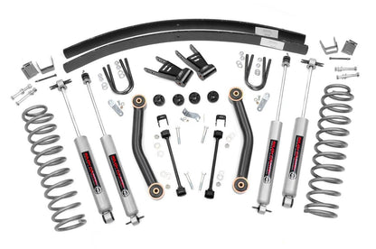 Rough Country 623N2 4.5 Inch Lift Kit | Rear AAL | Jeep Cherokee XJ 2WD/4WD (1984-2001)