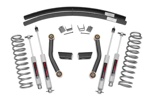 Rough Country 670XN2 3 Inch Lift Kit | Series II | RR AAL | Jeep Cherokee XJ 2WD/4WD (1984-2001)