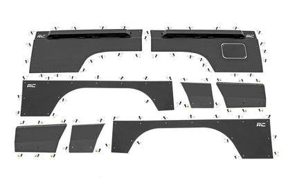 Rough Country 10581 Full Body Armor | FR & RR Combo | Jeep Cherokee XJ 2WD/4WD (1997-2001)
