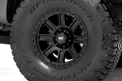 Rough Country 84172512 Rough Country 84 Series Wheel | Gloss Black | 17x8.5 | 6x5.5 | +25mm