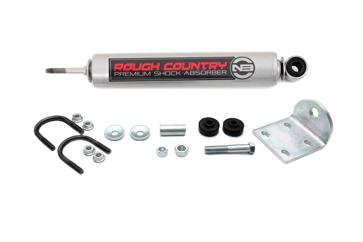 Rough Country 8748930 N3 Steering Stabilizer | Ford Excursion/F-250 Super Duty/F-350 Super Duty 4WD
