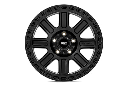 Rough Country 84150814 Rough Country 84 Series Wheel | One-Piece | Gloss Black | 15x8 | 5x5.5 | -19mm