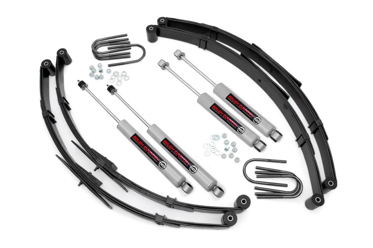 Rough Country 615.20 2.5 Inch Lift Kit | Jeep Wrangler YJ 4WD (1987-1995)