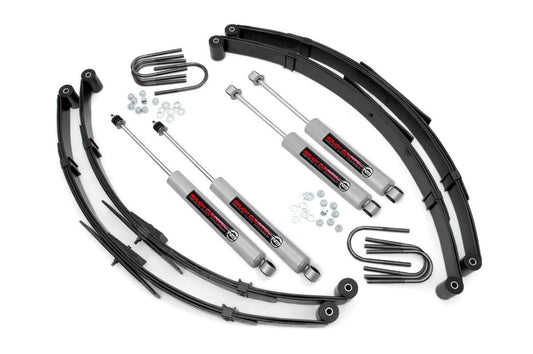 Rough Country 615.20 2.5 Inch Lift Kit | Jeep Wrangler YJ 4WD (1987-1995)