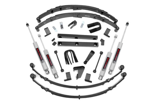 Rough Country 620N2 4 Inch Lift Kit | Power Steer | Jeep Wrangler YJ 4WD (1987-1995)