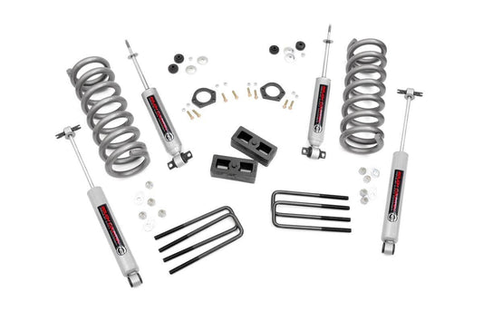 Rough Country 230N3 2 Inch Lift Kit | Chevy C1500/K1500 Truck & SUV 2WD (1988-1999)