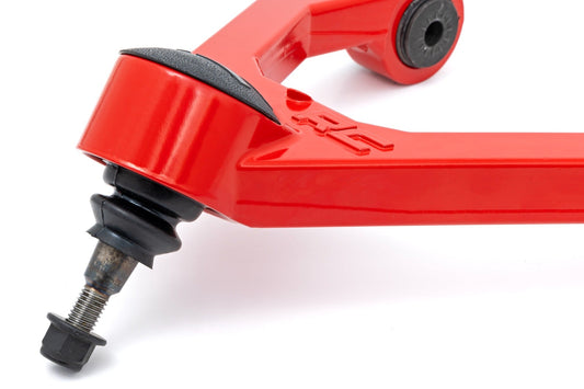 Rough Country 7546RED Red Forged Upper Control Arms | 2-3 Inch Lift | Chevy C1500/K1500 Truck & SUV (88-99)
