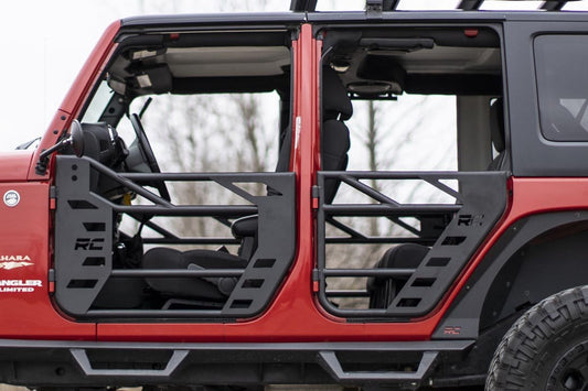 Rough Country 10588 Tubular Doors | Front and Rear | Jeep Wrangler JK/Wrangler Unlimited (07-18)
