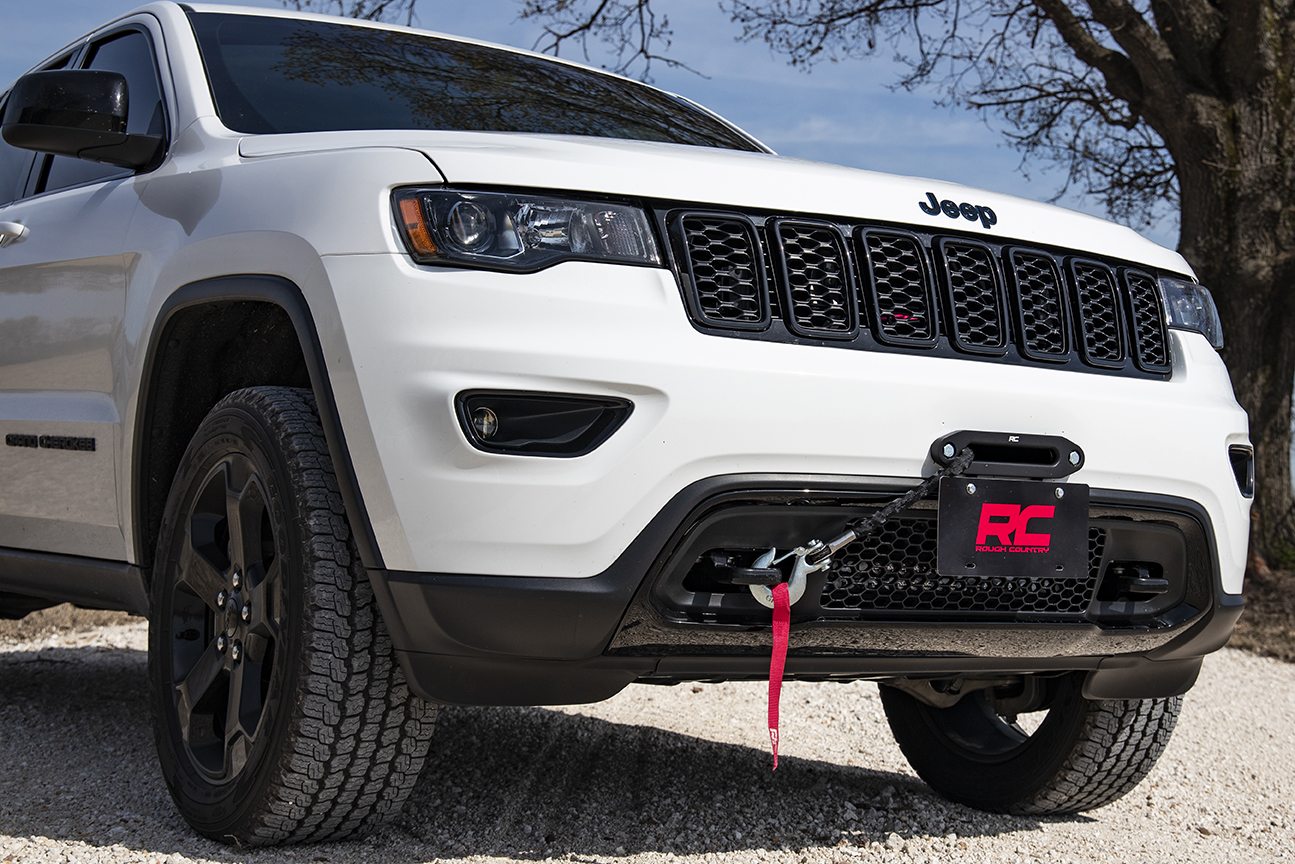 Rough Country RS138 License Plate Mnt | Hawse Fairlead