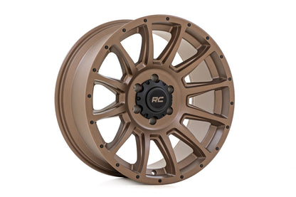 Rough Country 90200912 Rough Country 90 Series Wheel | One-Piece | Bronze | 20x9 | 6x5.5 | 0mm