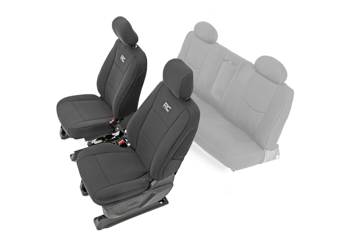 Rough Country 91024 Seat Covers | FR 40/20/40 | Chevy/GMC 1500 2WD/4WD (14-18 & Classic)