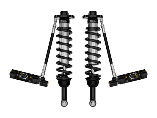 ICON 2021-2024 Ford F-150 4WD/Tremor, 3.5-4.5"/2.5-3" Lift, Front, V.S. 2.5 Series Coilovers, Remote Reservoir w/ CDEV, Pair