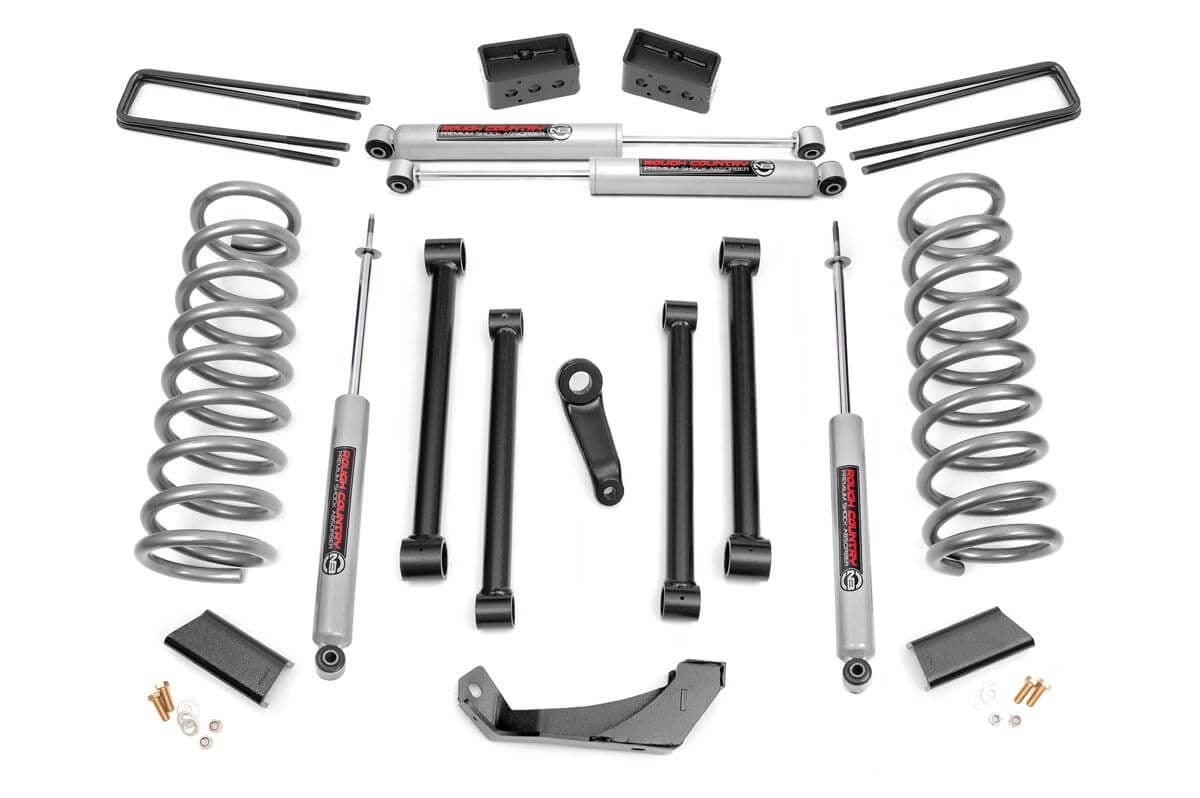 Rough Country 372.20 5 Inch Lift Kit | Dodge 1500 4WD (2000-2001)