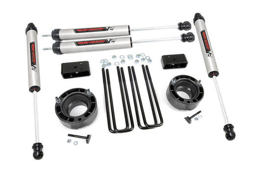 Rough Country 36270 2.5 Inch Lift Kit | V2 | Dodge 1500 4WD (1994-2001)