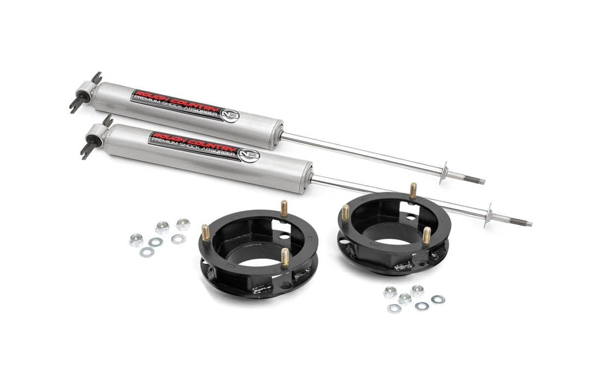 Rough Country 33730 1.5 Inch Leveling Kit | N3 Shocks | Dodge 2500 4WD (1994-2002)