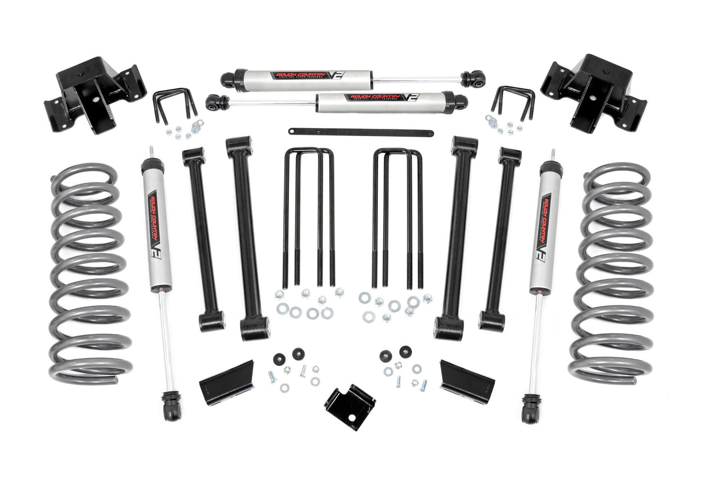 Rough Country 35170 3 Inch Lift Kit | V2 | Dodge 2500 4WD (1994-2002)