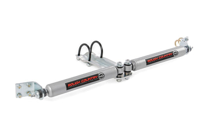 Rough Country 8732130 N3 Steering Stabilizer | Dual | 2-8 Inch Lift | Dodge 1500 4WD (1994-1999)