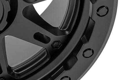 Rough Country 94140730 Rough Country 94 Series Wheel | UTV | Matte Black | 14x7 | 4x156 | +10mm