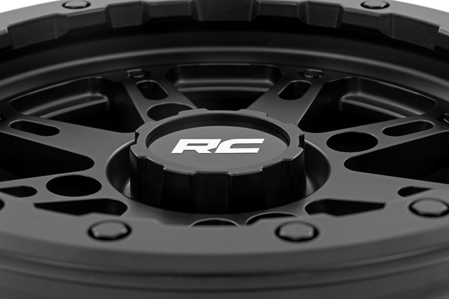 Rough Country 94140730 Rough Country 94 Series Wheel | UTV | Matte Black | 14x7 | 4x156 | +10mm