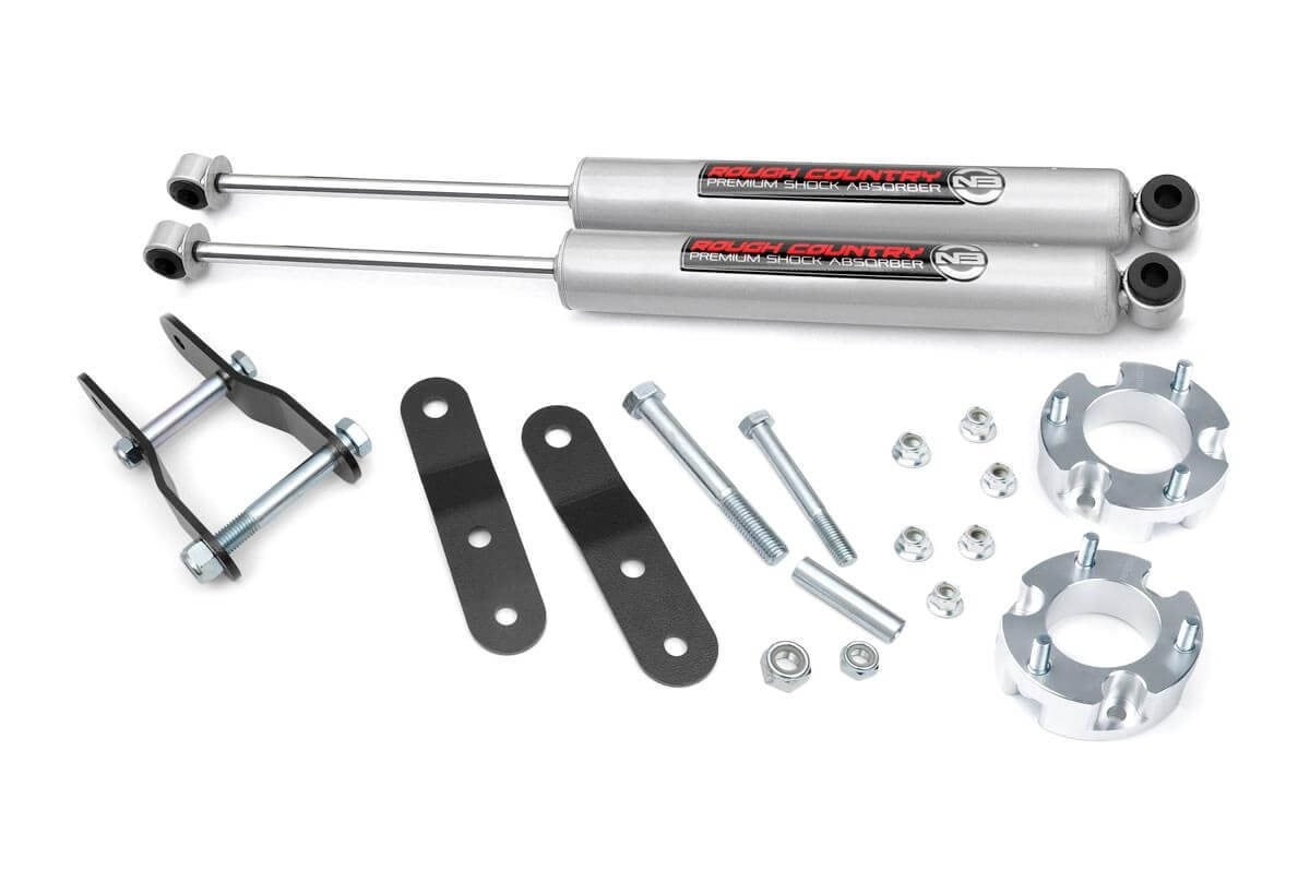 Rough Country 74030 2.5 Inch Lift Kit | Toyota Tacoma 2WD/4WD (1995-2004)